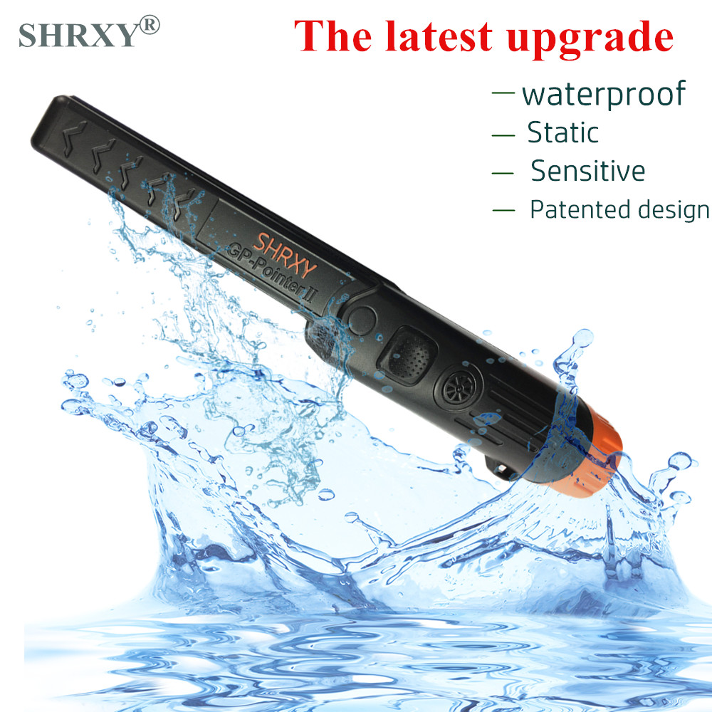  upgrade Sensitive Metal Detector pointer Pinpointing GP-pointerII waterproof Hand Held Metal Detector with Bracelet