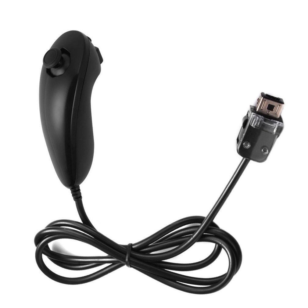 2 in1 Portable Nunchucks Controller Remote Gamepad Joystick Video Game Gaming Controller For Nintendo for Wii Game Console