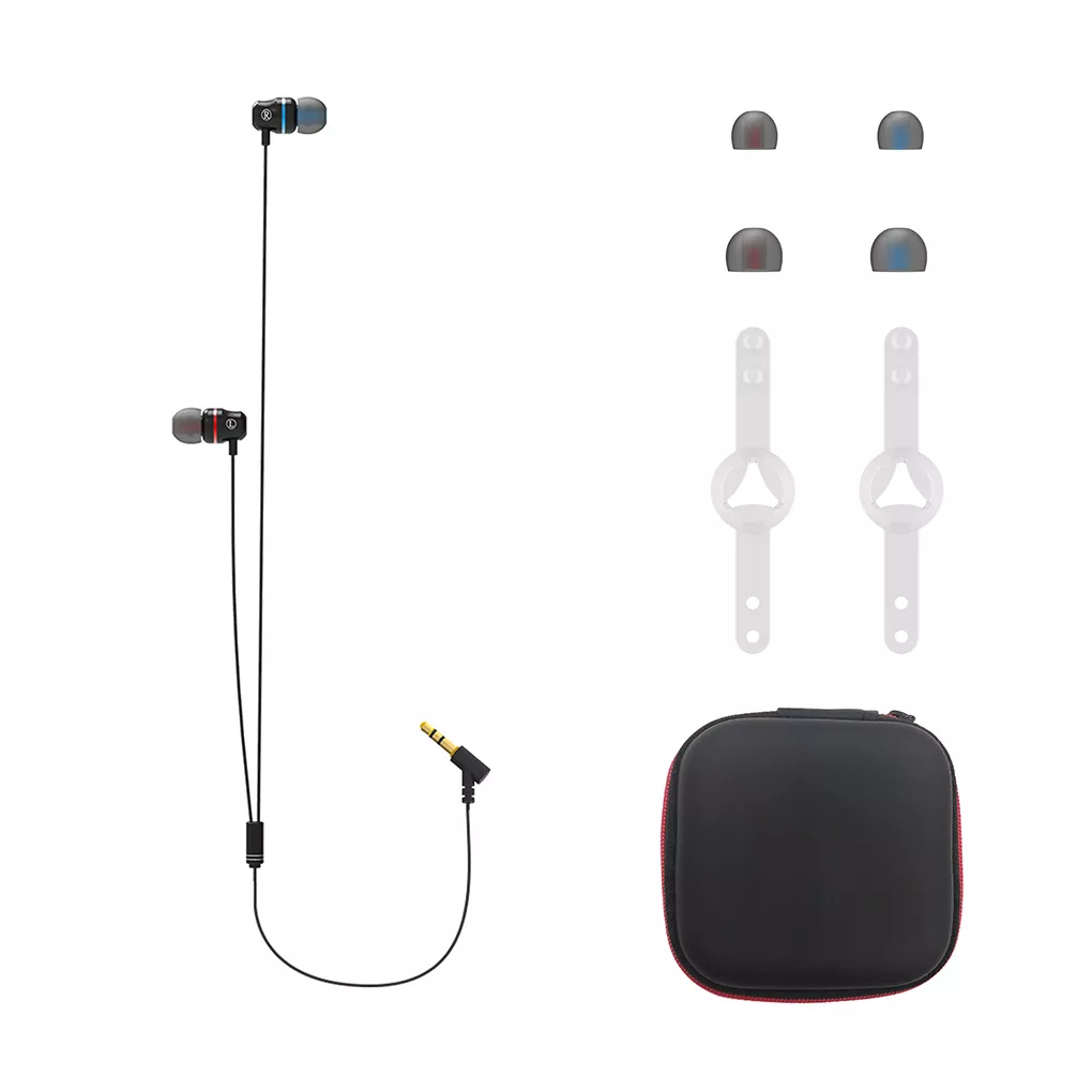 For Oculus Quest 2 VR In-Ear Headphone Set 360° 3D Surround Sound Noise Isolating Earbuds VR Earphones Headset With Storage Box