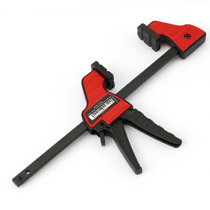 4 Inch Quick Ratchet F Clamp Heavy Duty Wood Working Work Bar Clamp Clip Kit Woodworking Reverse clamping 30x100mm