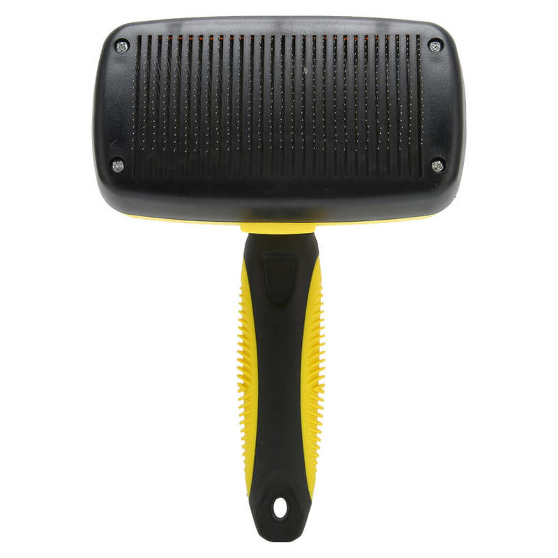 Pet Slicker Hair Brush Self Cleaning Knots Removal Massage Dog Hair Shedding Grooming Comb for Puppy Cat
