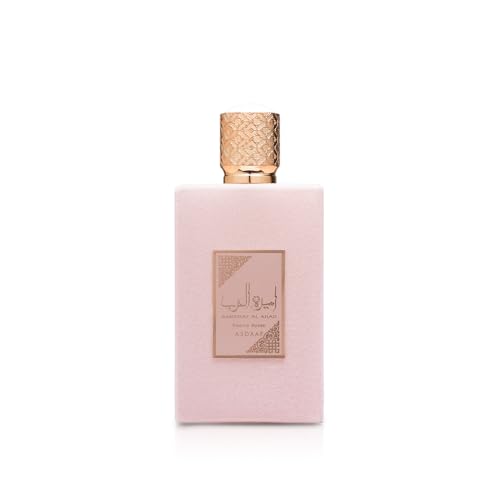 Lattafa Asdaaf Ameerat Al Arab Prive Rose Eau de Parfum Spray for Women, 3.4 Ounce