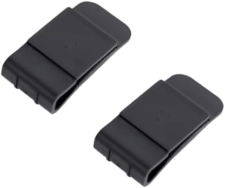 Belt Clip for V4 plus(Type-C Version)/Q7/Q2/V7/Q8/MS8/MS20, Referee Headset Accessory Motorcycle Helmet Clips for Helmet Headset -2Pack
