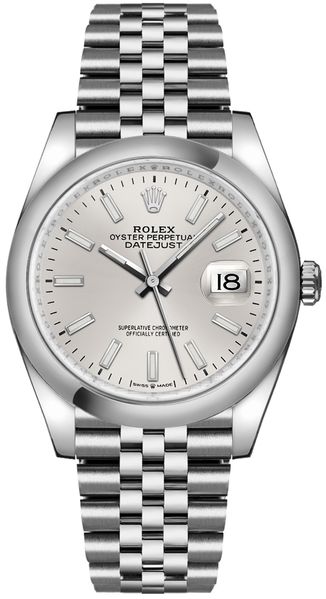 Rolex Datejust 36 Silver Dial Oystersteel Men’s Watch 126200